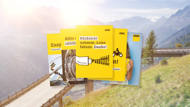 ADAC Verkehrsinitiative – Schilder gegen Lärm